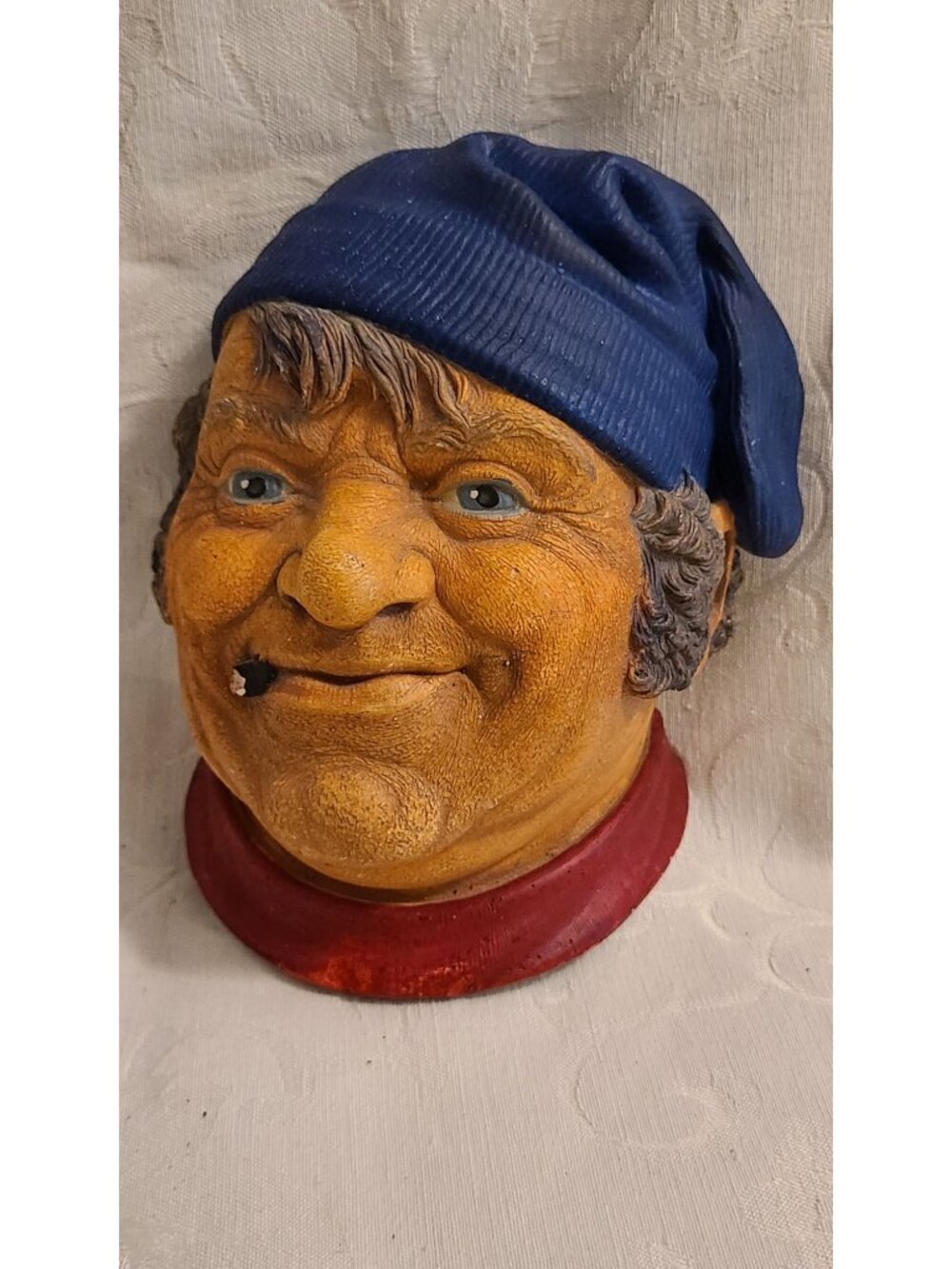 Vintage Bossons Chalkware Head The Jolly Tar Sailor Wall Plaque